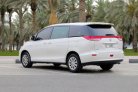 White Toyota Previa 2018 for rent in Ajman 4